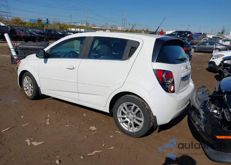 2012 Chevrolet Sonic 2Lt из США, поврежденный, VIN 1G1JC6SH0C4229043